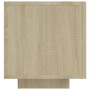 Mueble de TV con luces LED roble Sonoma 160x35x40 cm de vidaXL, Muebles TV - Ref: Foro24-804430, Precio: 110,11 €, Descuento: %