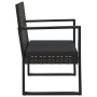 Juego de jardín con cojines 4 piezas ratán sintético negro de vidaXL, Sofás de exterior - Ref: Foro24-319199, Precio: 222,69 ...
