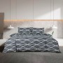 Juego de funda nórdica algodón gris 200x200 cm de vidaXL, Fundas de nórdico - Ref: Foro24-136050, Precio: 24,78 €, Descuento: %