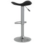 Taburete de cocina 2 uds acero cromado cuero artificial negro de vidaXL, Taburetes de cocina - Ref: Foro24-335090, Precio: 98...