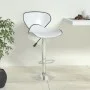 Weißer Küchenhocker aus Kunstleder von vidaXL, Küchenhocker - Ref: Foro24-335129, Preis: 84,03 €, Rabatt: %