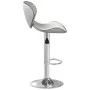 Weißer Küchenhocker aus Kunstleder von vidaXL, Küchenhocker - Ref: Foro24-335129, Preis: 84,03 €, Rabatt: %