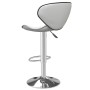 Taburete de cocina cuero sintético blanco de vidaXL, Taburetes de cocina - Ref: Foro24-335129, Precio: 85,50 €, Descuento: %