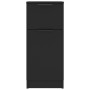 Aparador de madera contrachapada negro 30x30x70 cm de vidaXL, Aparadores - Ref: Foro24-811118, Precio: 112,51 €, Descuento: %