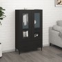 Aparador de madera de ingeniería negro 70x31x115 cm de vidaXL, Aparadores - Ref: Foro24-812556, Precio: 87,30 €, Descuento: %