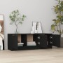 Mueble de TV madera contrachapada negro 102x35x36,5 cm de vidaXL, Muebles TV - Ref: Foro24-811359, Precio: 81,15 €, Descuento: %