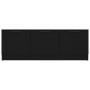 Mueble de TV madera contrachapada negro 102x35x36,5 cm de vidaXL, Muebles TV - Ref: Foro24-811359, Precio: 81,15 €, Descuento: %