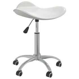 Silla de comedor giratoria cuero sintético blanco de vidaXL, Sillas de comedor - Ref: Foro24-3088565, Precio: 55,28 €, Descue...