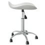 Silla de comedor giratoria cuero sintético blanco de vidaXL, Sillas de comedor - Ref: Foro24-3088565, Precio: 57,03 €, Descue...