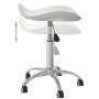 Silla de comedor giratoria cuero sintético blanco de vidaXL, Sillas de comedor - Ref: Foro24-3088565, Precio: 57,03 €, Descue...