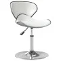White synthetic leather kitchen stool by vidaXL, Kitchen stools - Ref: Foro24-335109, Price: 80,30 €, Discount: %