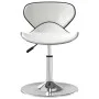 White synthetic leather kitchen stool by vidaXL, Kitchen stools - Ref: Foro24-335109, Price: 80,30 €, Discount: %