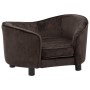Sofá para perro felpa marrón 69x49x40 cm de vidaXL, Camas para perros - Ref: Foro24-170942, Precio: 114,15 €, Descuento: %