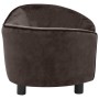 Sofá para perro felpa marrón 69x49x40 cm de vidaXL, Camas para perros - Ref: Foro24-170942, Precio: 114,15 €, Descuento: %