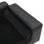 Sofá para perros felpa y cuero sintético negra 81x43x31 cm de vidaXL, Camas para perros - Ref: Foro24-170954, Precio: 81,45 €...
