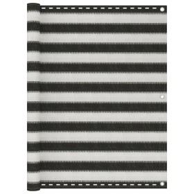 Toldo para balcón HDPE 120x300 cm gris antracita y blanco en Sombrillas | Comprar online en Foru.es