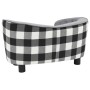 Sofá para perro felpa gris 68x38x38 cm de vidaXL, Camas para perros - Ref: Foro24-170963, Precio: 86,95 €, Descuento: %