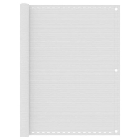 Toldo para balcón HDPE blanco 120x500 cm en Sombrillas | Comprar online en Foru.es