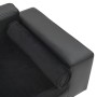 Sofá para perros felpa y cuero sintético gris oscuro 81x43x31cm de vidaXL, Camas para perros - Ref: Foro24-171044, Precio: 97...