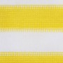 Toldo para balcón HDPE amarillo y blanco 120x600 cm en Sombrillas | Comprar online en Foru.es