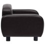 Sofá para perros cuero sintético negro 80x50x40 cm de vidaXL, Camas para perros - Ref: Foro24-170965, Precio: 121,88 €, Descu...