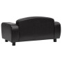 Sofá para perros cuero sintético negro 80x50x40 cm de vidaXL, Camas para perros - Ref: Foro24-170965, Precio: 121,88 €, Descu...