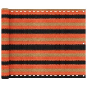 Toldo para balcón HDPE multicolor 75x400 cm en Sombrillas | Comprar online en Foru.es