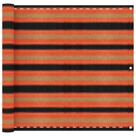 Toldo para balcón HDPE multicolor 90x500 cm en Sombrillas | Comprar online en Foru.es