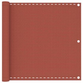 Toldo para balcón HDPE terracota 90x300 cm en Sombrillas | Comprar online en Foru.es
