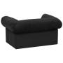 Sofá para perros con cajón felpa negro 75x50x38 cm de vidaXL, Camas para perros - Ref: Foro24-171078, Precio: 111,95 €, Descu...