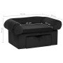 Sofá para perros con cajón felpa negro 75x50x38 cm de vidaXL, Camas para perros - Ref: Foro24-171078, Precio: 111,95 €, Descu...