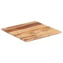 Superficie de mesa madera maciza de sheesham 25-27 mm 70x70 cm de vidaXL, Tableros para mesas - Ref: Foro24-285995, Precio: 1...