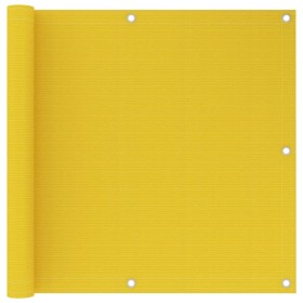 Toldo para balcón HDPE amarillo 90x600 cm en Sombrillas | Comprar online en Foru.es