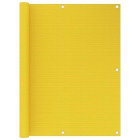 Toldo para balcón HDPE amarillo 120x300 cm en Sombrillas | Comprar online en Foru.es