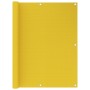 Toldo para balcón HDPE amarillo 120x400 cm en Sombrillas | Comprar online en Foru.es