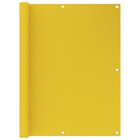 Toldo para balcón HDPE amarillo 120x400 cm en Sombrillas | Comprar online en Foru.es