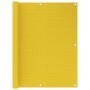 Toldo para balcón HDPE amarillo 120x600 cm en Sombrillas | Comprar online en Foru.es