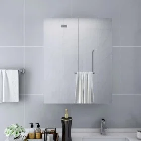323607 Bathroom Mirror Cabinet White 60x15x75 cm MDF de vidaXL, Tocadores de baño - Ref: Foro24-323607, Precio: 140,03 €, Des...