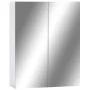 323607 Bathroom Mirror Cabinet White 60x15x75 cm MDF de vidaXL, Tocadores de baño - Ref: Foro24-323607, Precio: 140,03 €, Des...