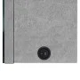 Armario de baño con espejo LED gris hormigón 50x14x60 cm de vidaXL, Tocadores de baño - Ref: Foro24-326479, Precio: 114,30 €,...
