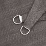 Toldo de vela gris antracita HDPE 160 g/m² 2,5x5 m en Sombrillas | Comprar online en Foru.es