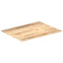 Superficie de mesa madera maciza de mango 15-16 mm 70x60 cm de vidaXL, Tableros para mesas - Ref: Foro24-286010, Precio: 64,7...