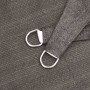Toldo de vela gris antracita HDPE 160 g/m² 3x3x4,2 m en Sombrillas | Comprar online en Foru.es
