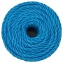 Blaues Polypropylen-Arbeitsseil 24 mm 50 m von vidaXL, Seile und Metallschnüre - Ref: Foro24-152994, Preis: 92,23 €, Rabatt: %