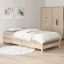 Cama apilable de madera pino maciza 90x200 cm de vidaXL, Camas y somieres - Ref: Foro24-820392, Precio: 103,70 €, Descuento: %