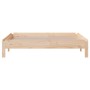 Cama apilable de madera pino maciza 90x200 cm de vidaXL, Camas y somieres - Ref: Foro24-820392, Precio: 108,50 €, Descuento: %