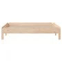 Cama apilable de madera pino maciza 90x200 cm de vidaXL, Camas y somieres - Ref: Foro24-820392, Precio: 103,70 €, Descuento: %
