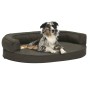 Colchón para cama de perro ergonómico gris oscuro 75x53 cm de vidaXL, Camas para perros - Ref: Foro24-171290, Precio: 68,96 €...