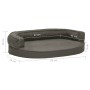 Colchón para cama de perro ergonómico gris oscuro 75x53 cm de vidaXL, Camas para perros - Ref: Foro24-171290, Precio: 68,96 €...