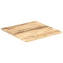 Superficie de mesa madera maciza de mango 25-27 mm 70x70 cm de vidaXL, Tableros para mesas - Ref: Foro24-286027, Precio: 102,...
